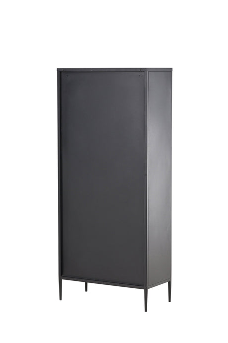 La Paz Schrank - schwarz/Stahl - Schränke - ALVAHOME