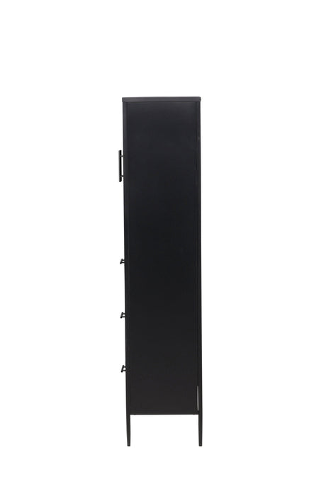 La Paz Schrank - schwarz/Stahl - Schränke - ALVAHOME