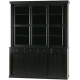 Lagos Buffetschrank - tiefschwarz/Kiefer [fsc] - Buffetschränke - ALVAHOME