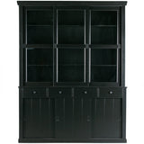 Lagos Buffetschrank - tiefschwarz/Kiefer [fsc] - Buffetschränke - ALVAHOME