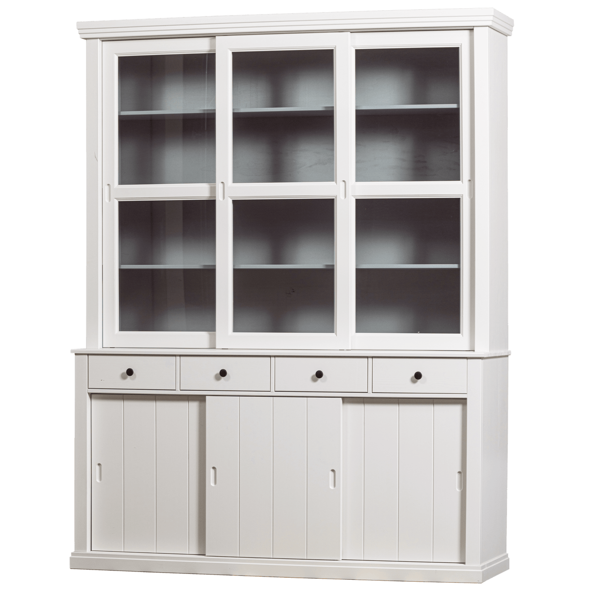 Lagos Buffetschrank - weiß/Kiefer [fsc] - Buffetschränke - ALVAHOME