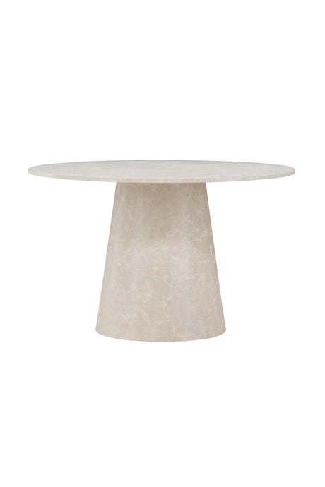 Lanzo runder Esstisch - beige/MDF - Runde Esstische - ALVAHOME