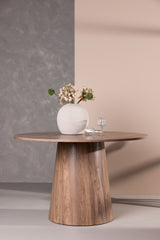 Lanzo runder Esstisch - natur/MDF - Runde Esstische - ALVAHOME