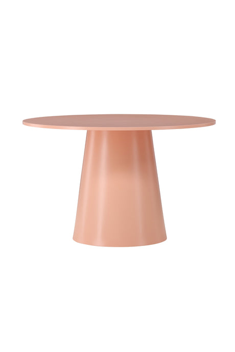 Lanzo runder Esstisch - peach/MDF - Runde Esstische - ALVAHOME