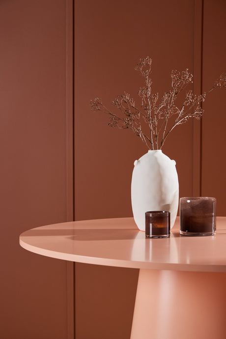 Lanzo runder Esstisch - peach/MDF - Runde Esstische - ALVAHOME