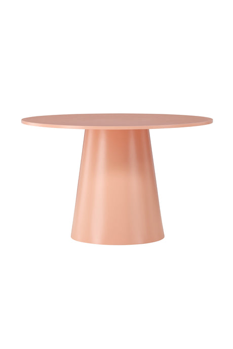 Lanzo runder Esstisch - peach/MDF - Runde Esstische - ALVAHOME