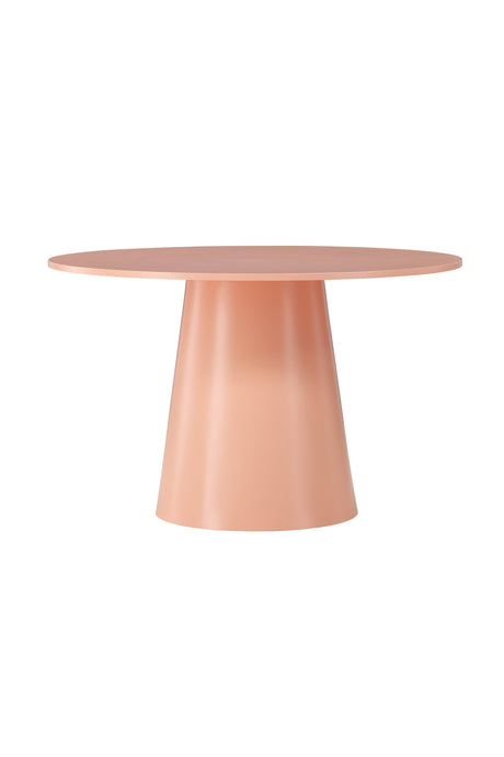 Lanzo runder Esstisch - peach/MDF - Runde Esstische - ALVAHOME