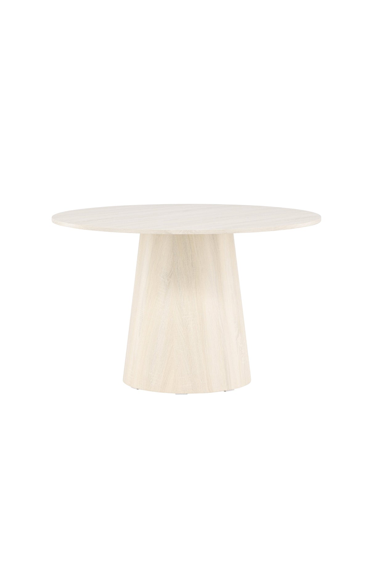 Lanzo runder Esstisch - white - wash/MDF - Runde Esstische - ALVAHOME