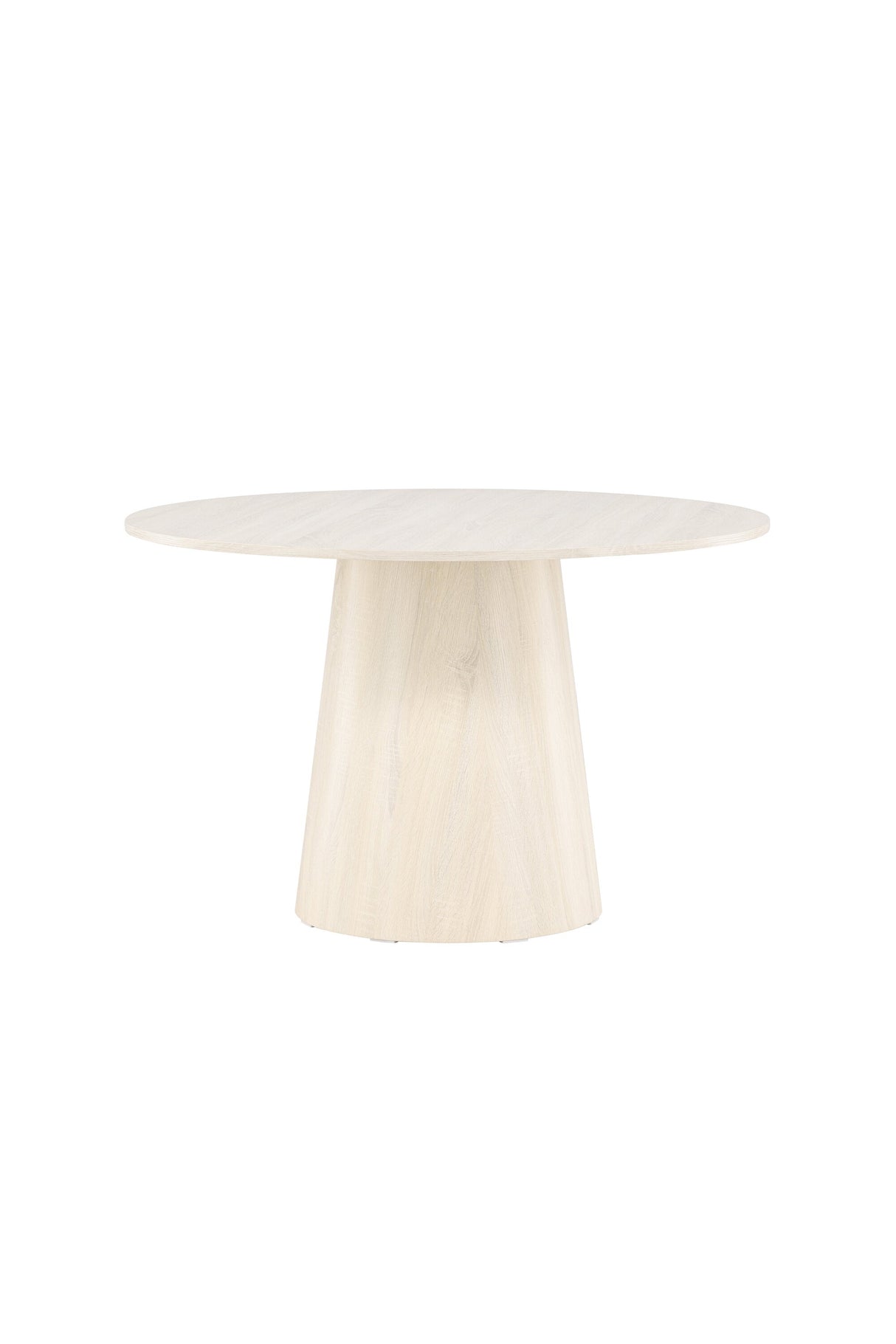 Lanzo runder Esstisch - white - wash/MDF - Runde Esstische - ALVAHOME