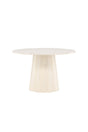 Lanzo runder Esstisch - white - wash/MDF - Runde Esstische - ALVAHOME