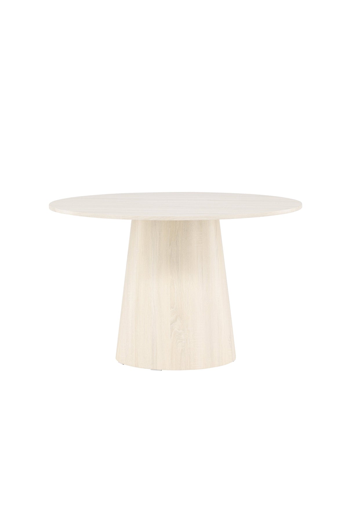 Lanzo runder Esstisch - white - wash/MDF - Runde Esstische - ALVAHOME