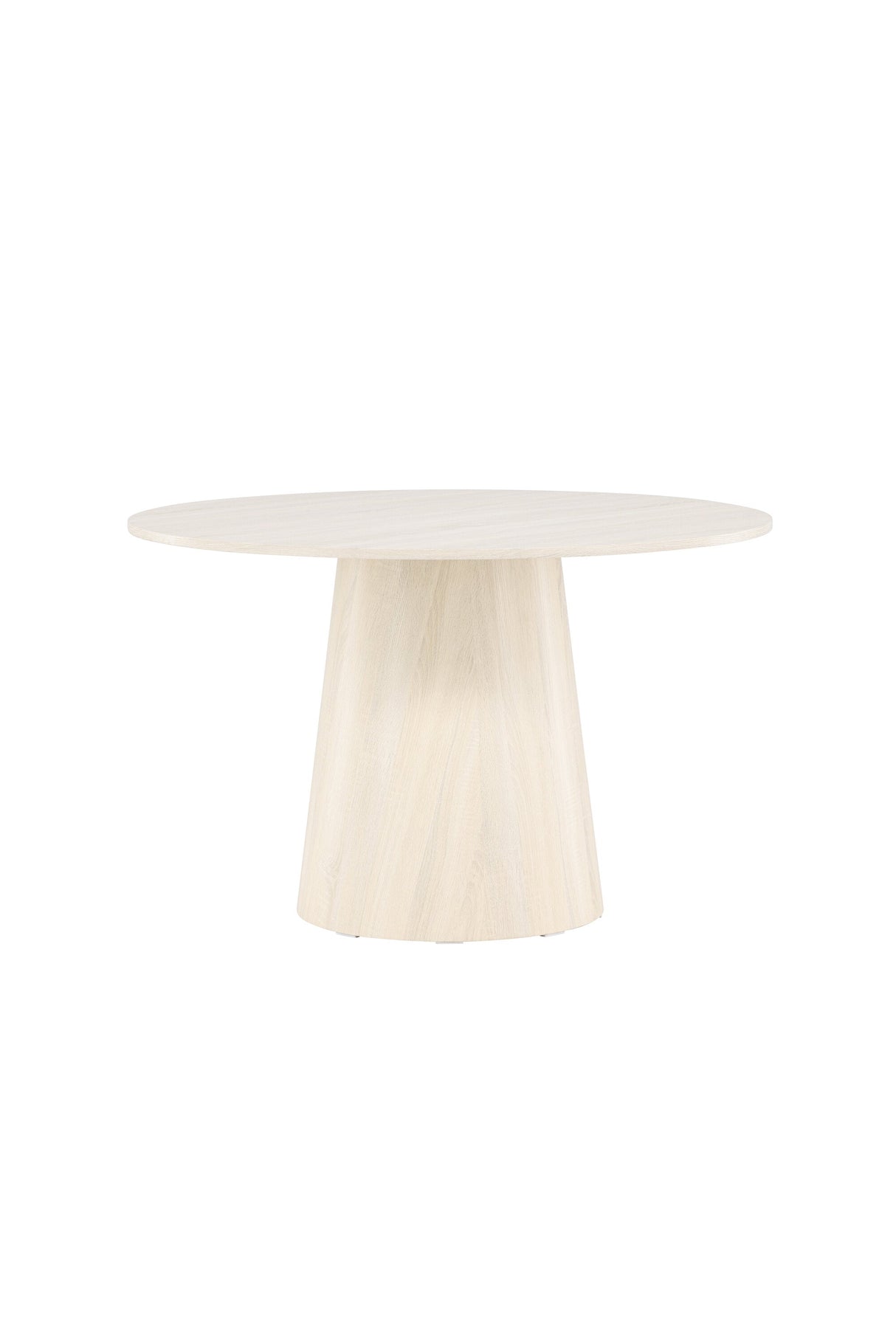 Lanzo runder Esstisch - white - wash/MDF - Runde Esstische - ALVAHOME