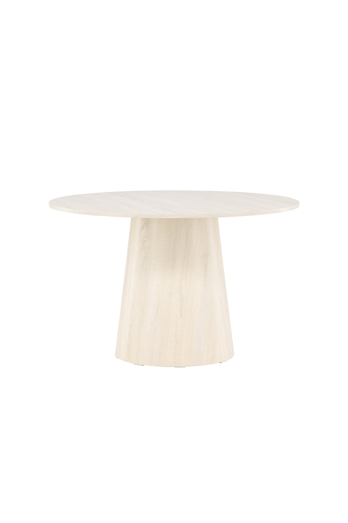 Lanzo runder Esstisch - white - wash/MDF - Runde Esstische - ALVAHOME