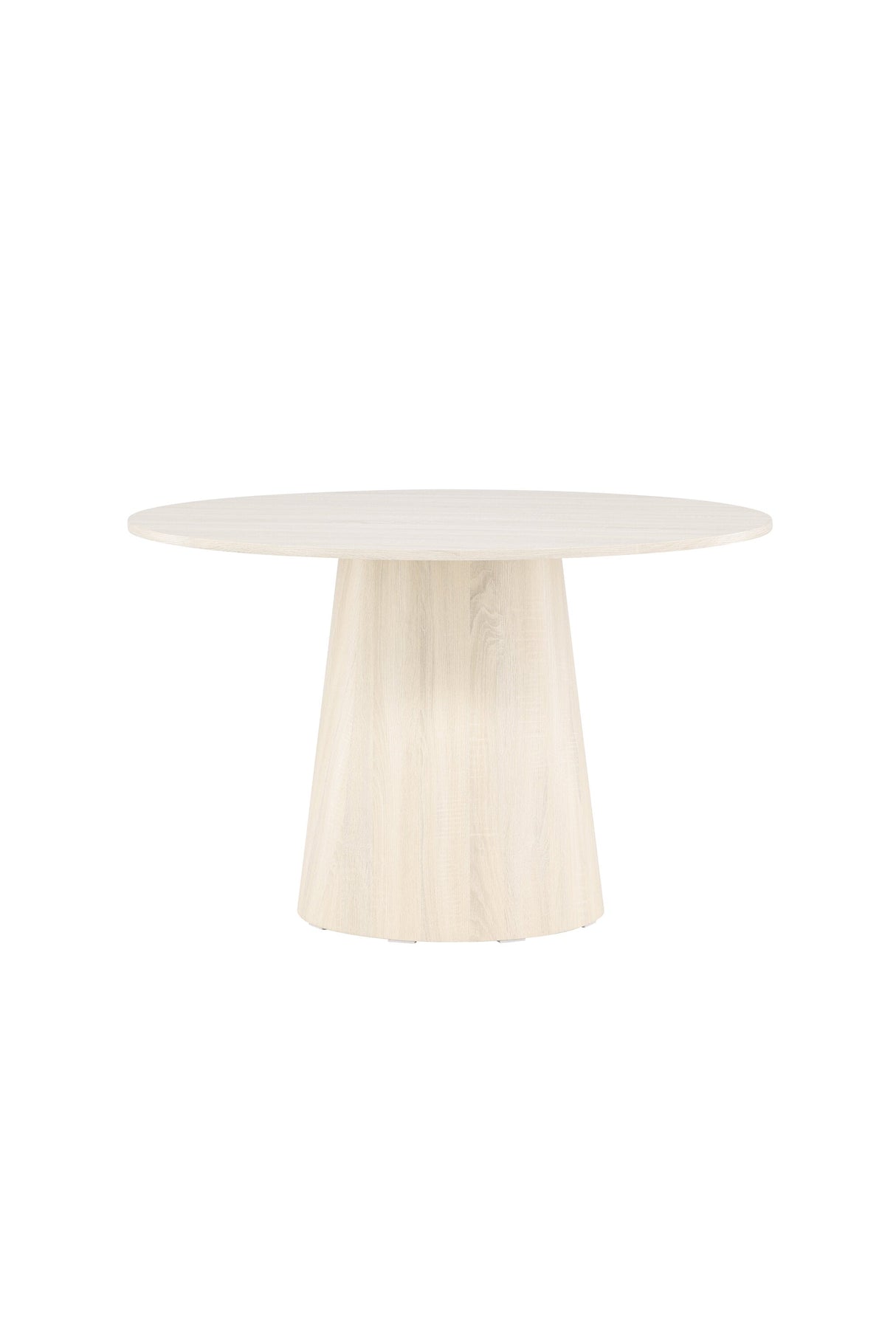 Lanzo runder Esstisch - white - wash/MDF - Runde Esstische - ALVAHOME