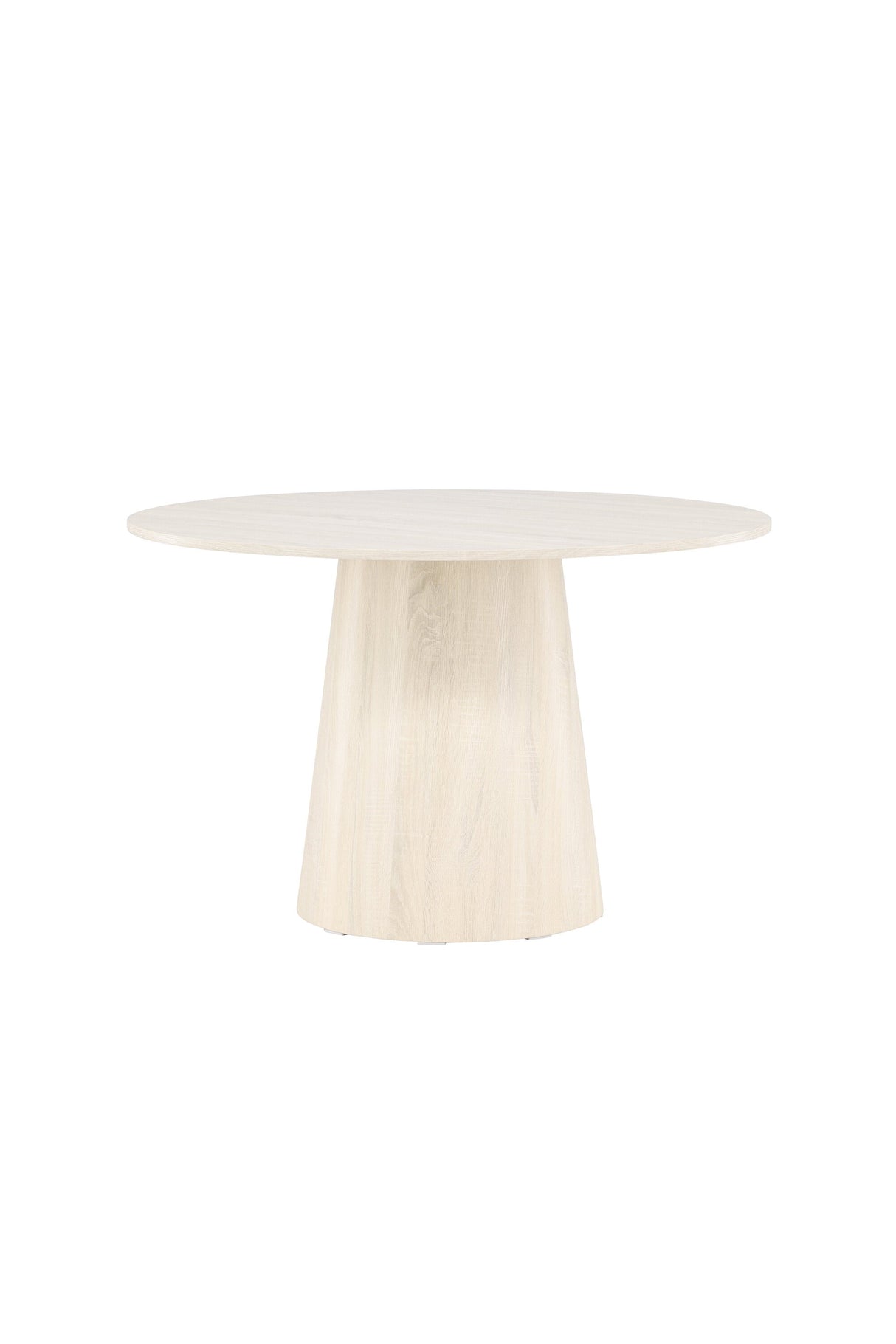 Lanzo runder Esstisch - white - wash/MDF - Runde Esstische - ALVAHOME