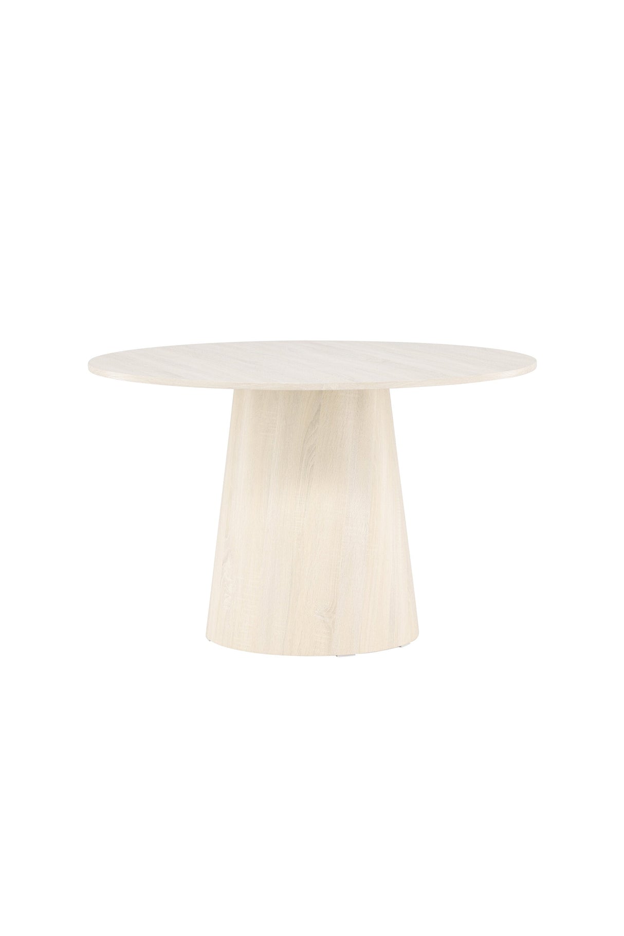 Lanzo runder Esstisch - white - wash/MDF - Runde Esstische - ALVAHOME