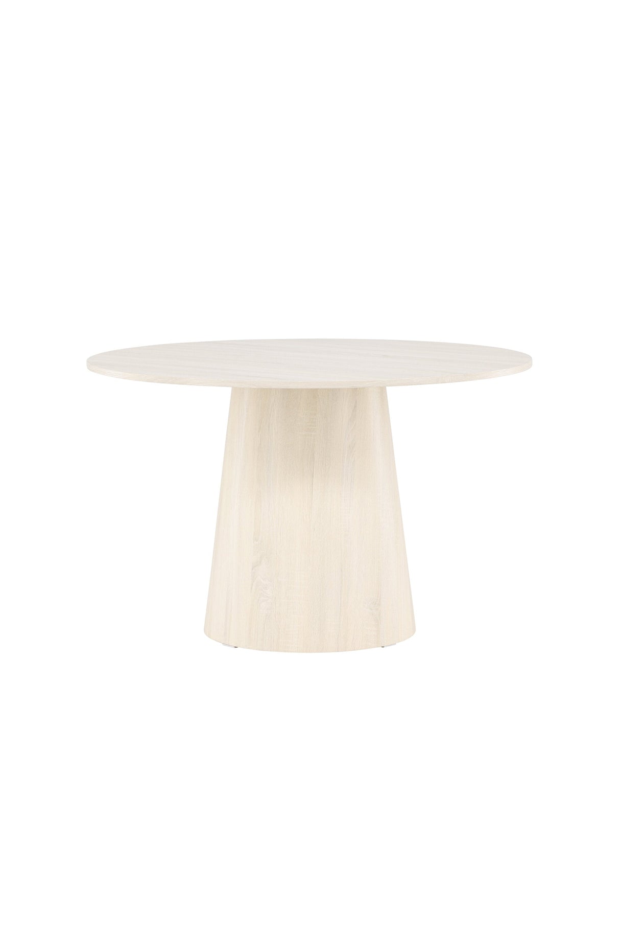 Lanzo runder Esstisch - white - wash/MDF - Runde Esstische - ALVAHOME