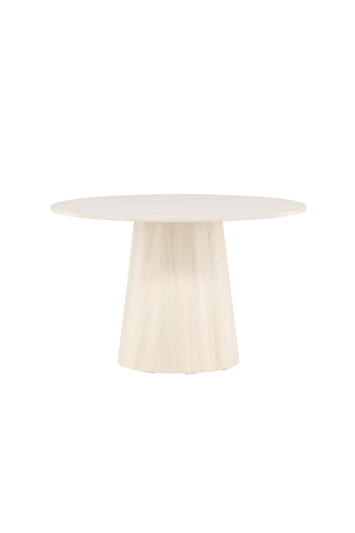 Lanzo runder Esstisch - white - wash/MDF - Runde Esstische - ALVAHOME