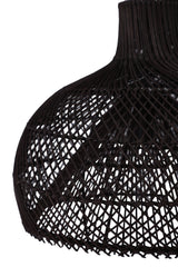 Laroche Pendelleuchte - schwarz/Rattan - Pendelleuchten - ALVAHOME