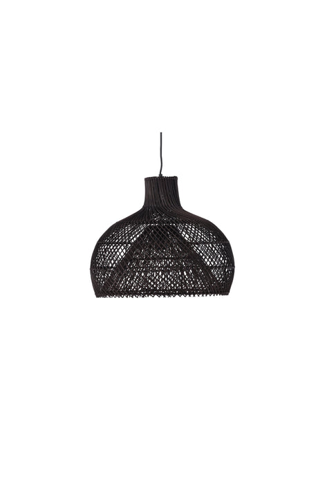 Laroche Pendelleuchte - schwarz/Rattan - Pendelleuchten - ALVAHOME