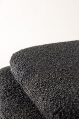 Laurel Ottoman - schwarz/Bouclé - Ottomane / Poufs - ALVAHOME