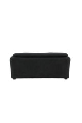 Laurel Ottoman - schwarz/Bouclé - Ottomane / Poufs - ALVAHOME