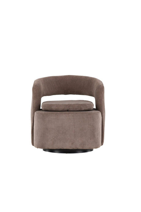 Laurel Sessel - braun/Polyester - Sessel - ALVAHOME