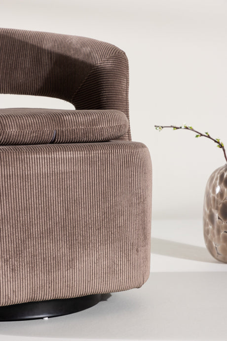 Laurel Sessel - braun/Polyester - Sessel - ALVAHOME