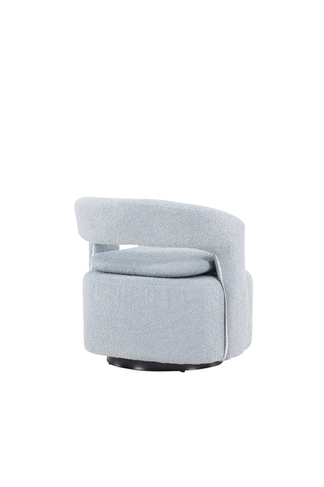 Laurel Sessel - hellblau/Stahl - Sessel - ALVAHOME