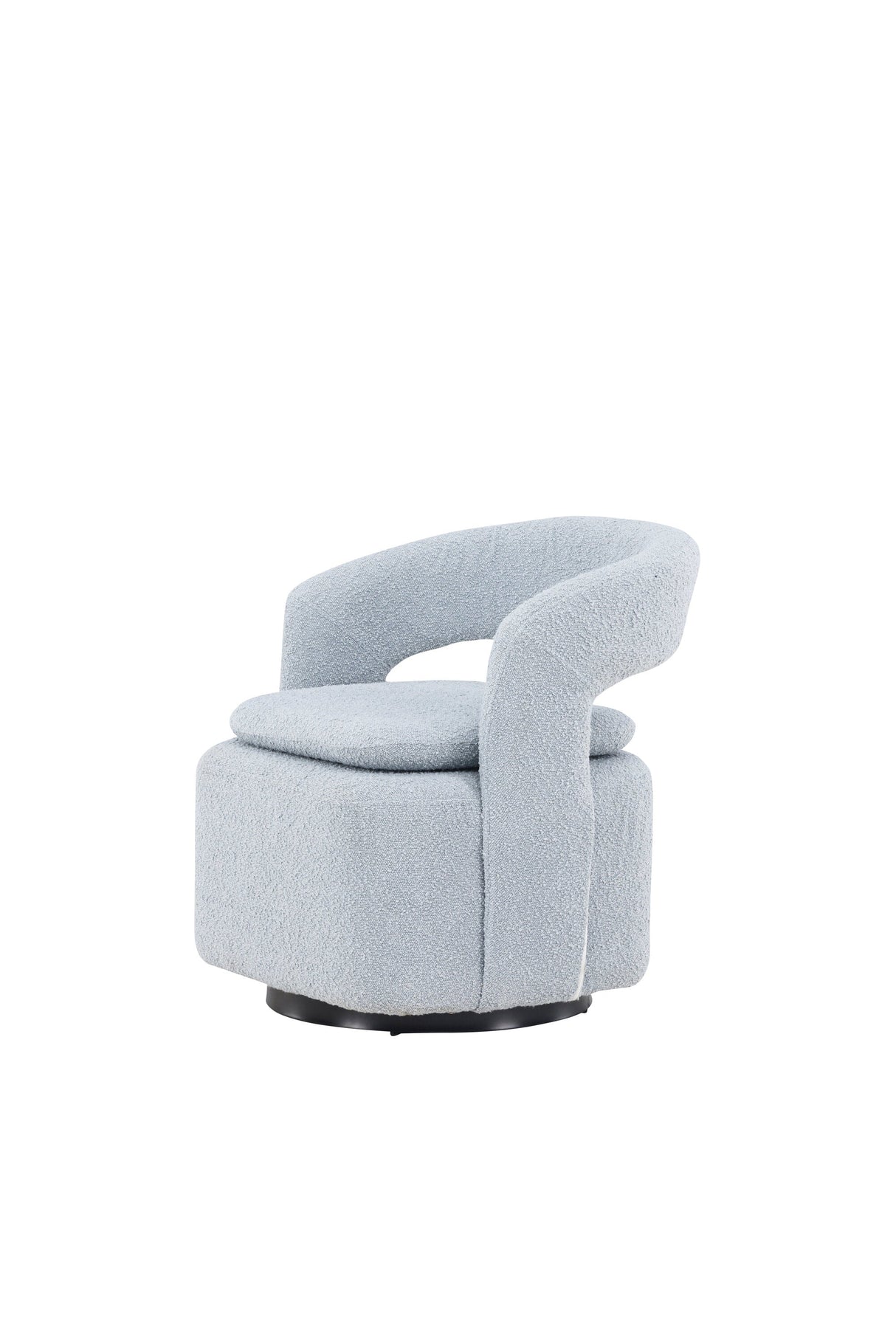 Laurel Sessel - hellblau/Stahl - Sessel - ALVAHOME