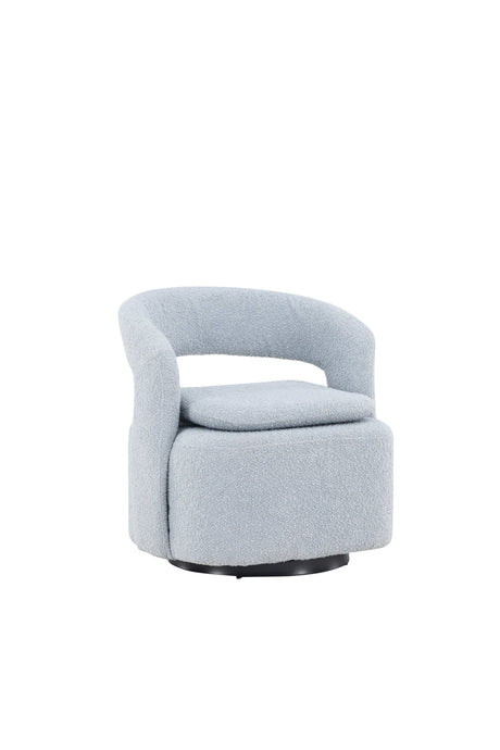 Laurel Sessel - hellblau/Stahl - Sessel - ALVAHOME
