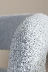 Laurel Sessel - hellblau/Stahl - Sessel - ALVAHOME