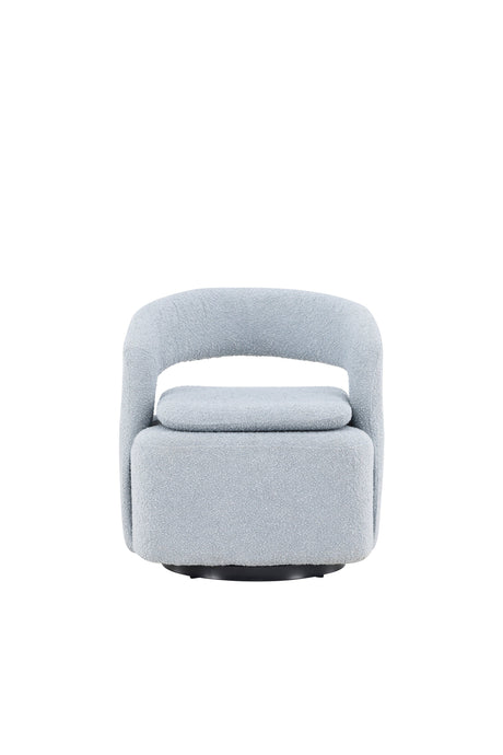 Laurel Sessel - hellblau/Stahl - Sessel - ALVAHOME