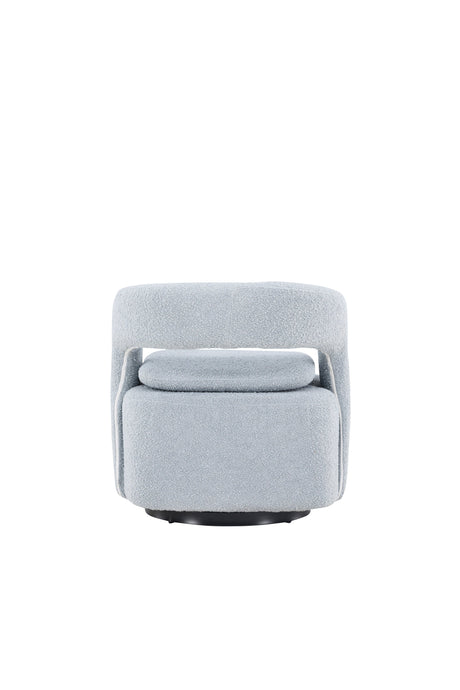Laurel Sessel - hellblau/Stahl - Sessel - ALVAHOME