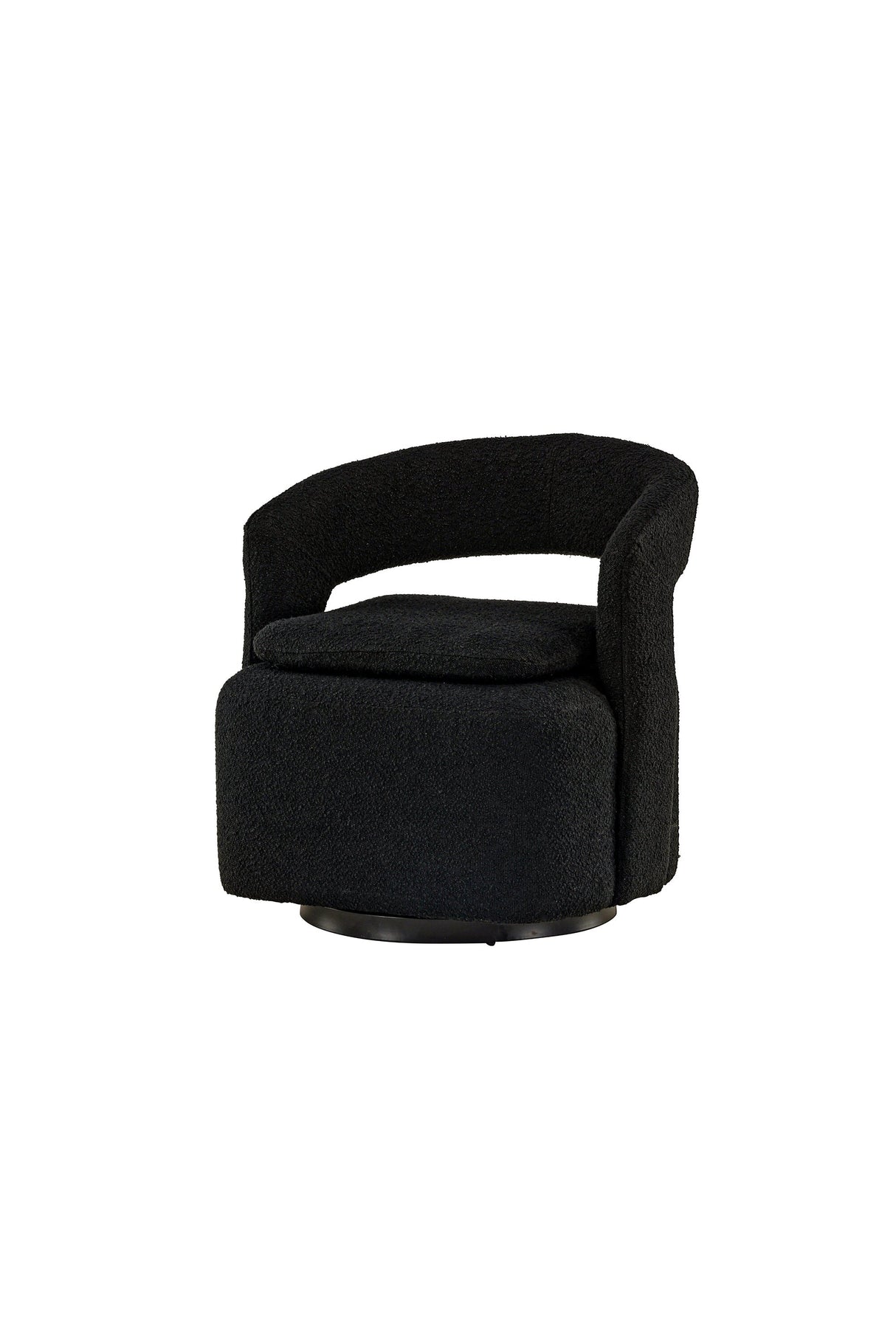 Laurel Sessel - schwarz/Stahl - Sessel - ALVAHOME