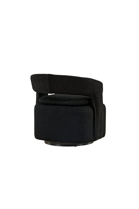 Laurel Sessel - schwarz/Stahl - Sessel - ALVAHOME