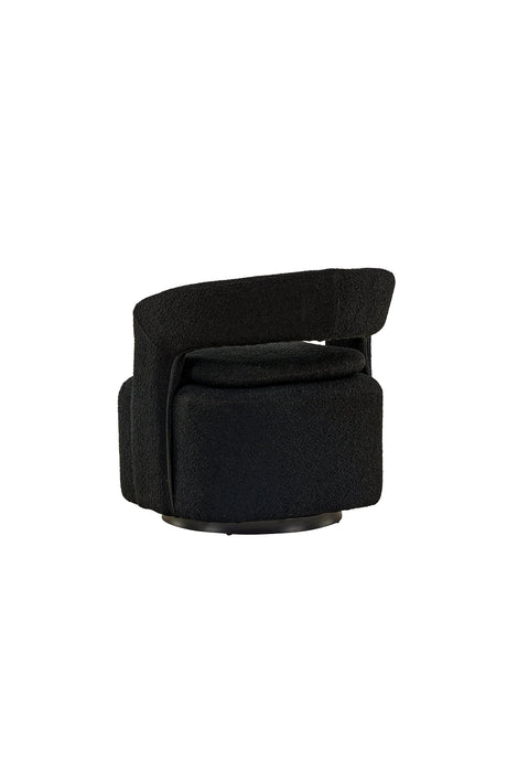 Laurel Sessel - schwarz/Stahl - Sessel - ALVAHOME