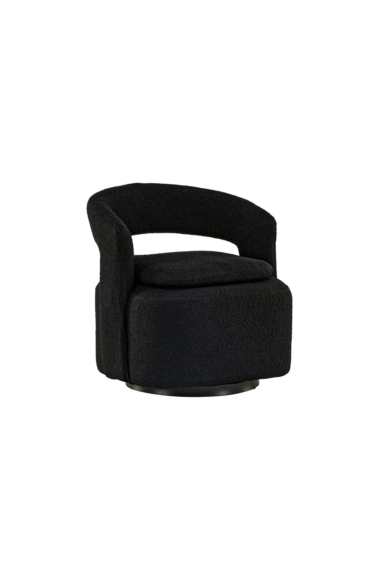 Laurel Sessel - schwarz/Stahl - Sessel - ALVAHOME