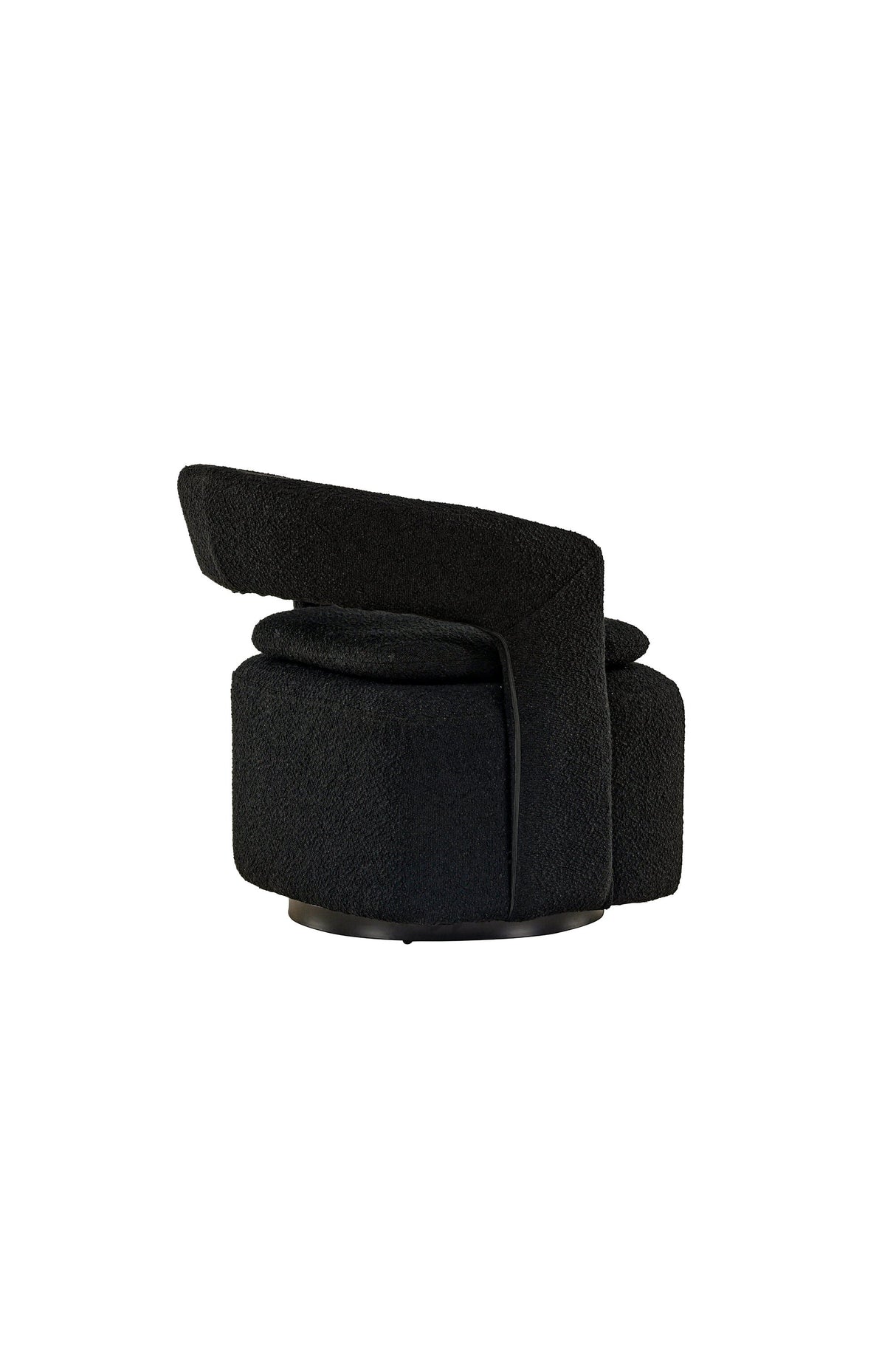Laurel Sessel - schwarz/Stahl - Sessel - ALVAHOME