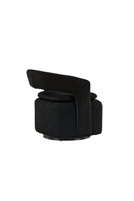 Laurel Sessel - schwarz/Stahl - Sessel - ALVAHOME