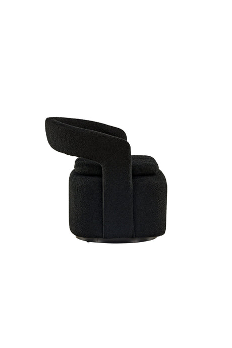 Laurel Sessel - schwarz/Stahl - Sessel - ALVAHOME