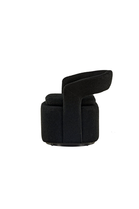 Laurel Sessel - schwarz/Stahl - Sessel - ALVAHOME