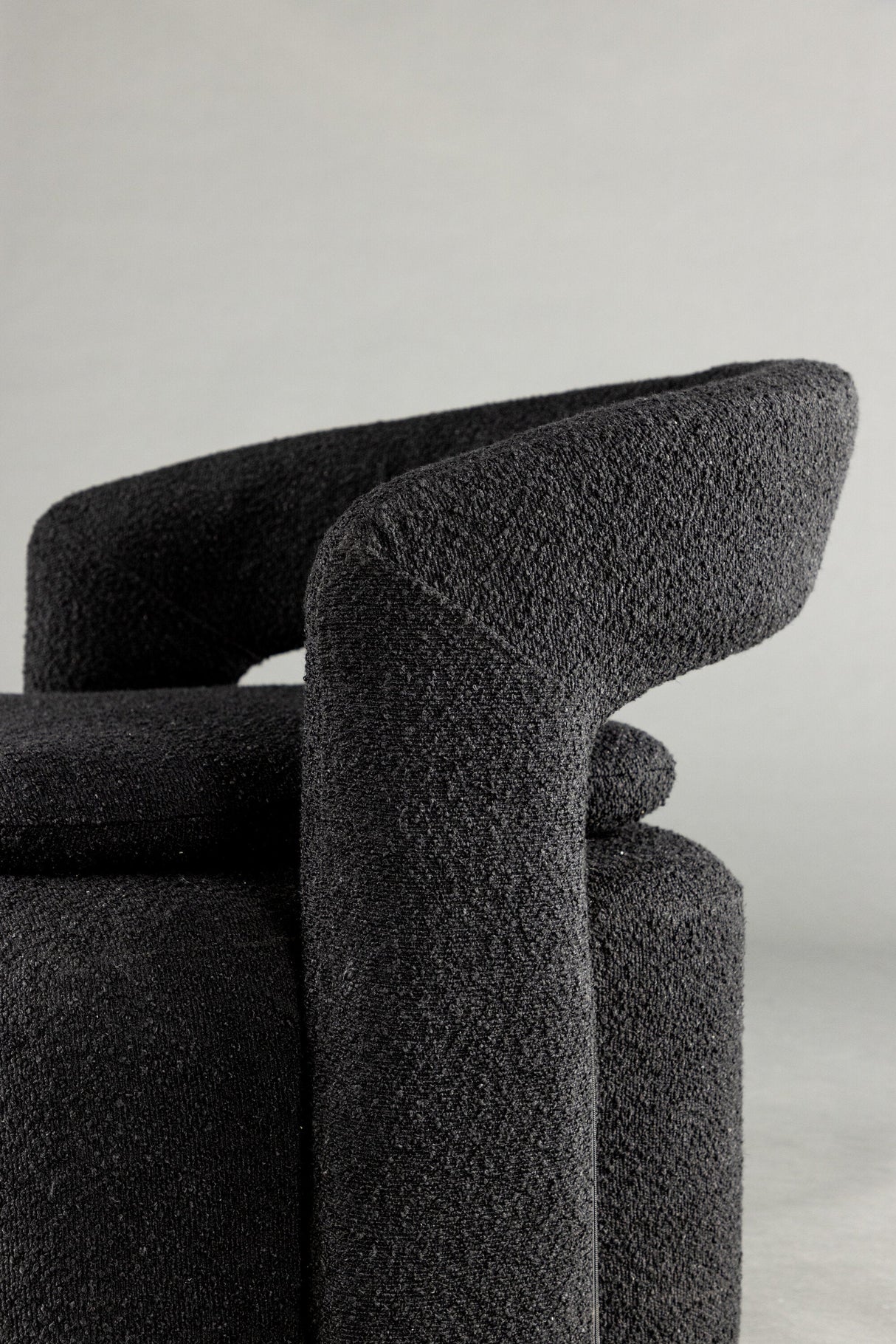 Laurel Sessel - schwarz/Stahl - Sessel - ALVAHOME