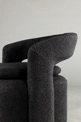 Laurel Sessel - schwarz/Stahl - Sessel - ALVAHOME