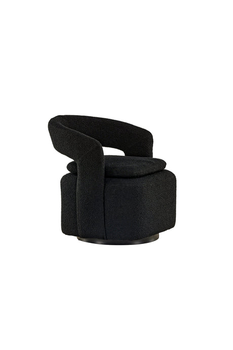 Laurel Sessel - schwarz/Stahl - Sessel - ALVAHOME