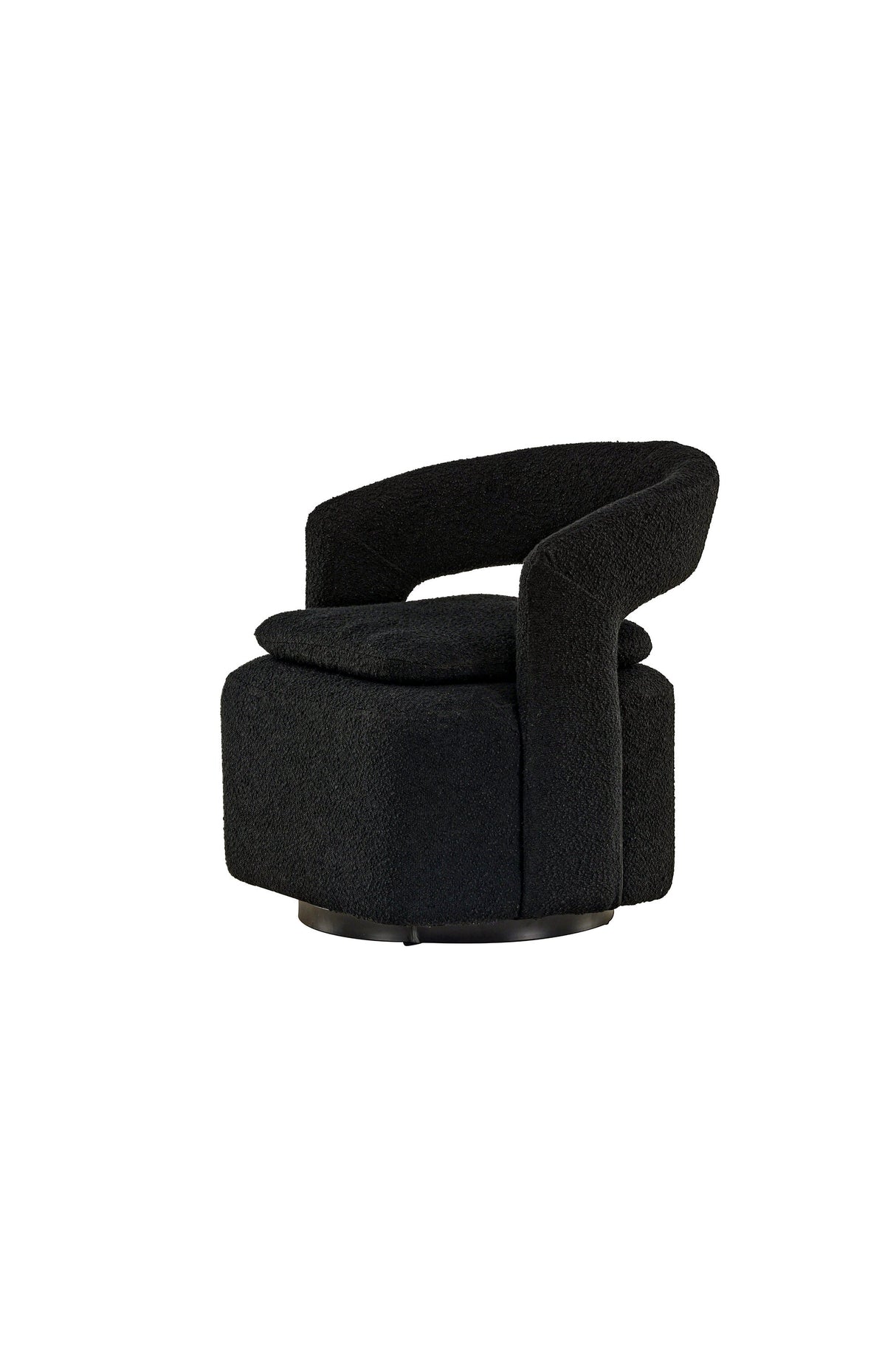 Laurel Sessel - schwarz/Stahl - Sessel - ALVAHOME