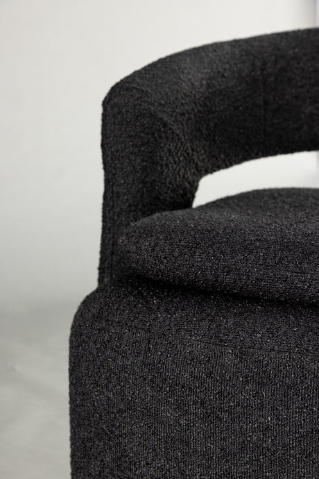 Laurel Sessel - schwarz/Stahl - Sessel - ALVAHOME