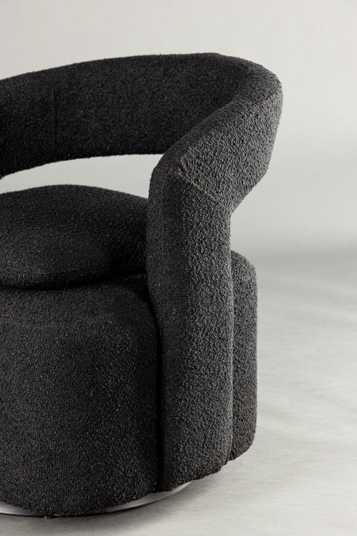 Laurel Sessel - schwarz/Stahl - Sessel - ALVAHOME