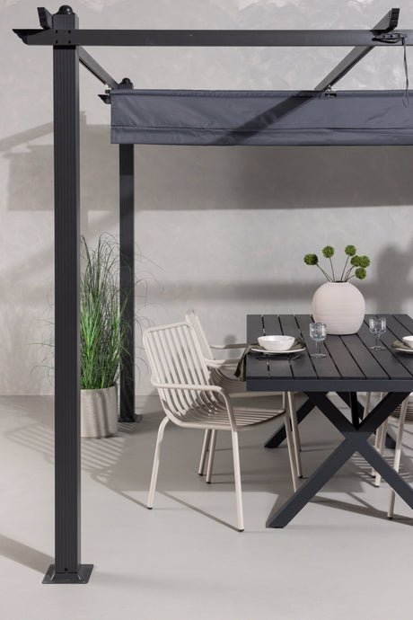 Lazio Pergola - grau/Aluminum - Pergolas - ALVAHOME