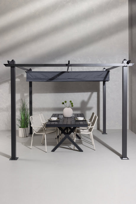 Lazio Pergola - grau/Aluminum - Pergolas - ALVAHOME